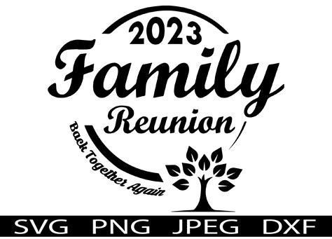 Family Reunion 2023 SVG T-Shirt Design By Xtraordinary designs1 | TheHungryJPEG