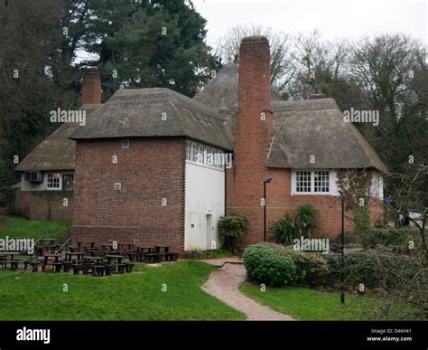 The Drum Inn at Cockington Stock Photo - Alamy