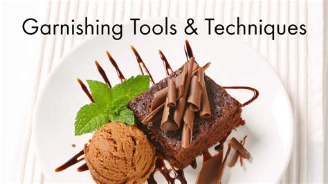 Garnishing Tools & Techniques - YouTube