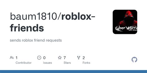 GitHub - baum1810/roblox-friends: sends roblox friend requests