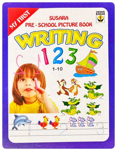 My First Preschool Picture Book Writing 123 - පොත් පැංචා [Poth Pancha]