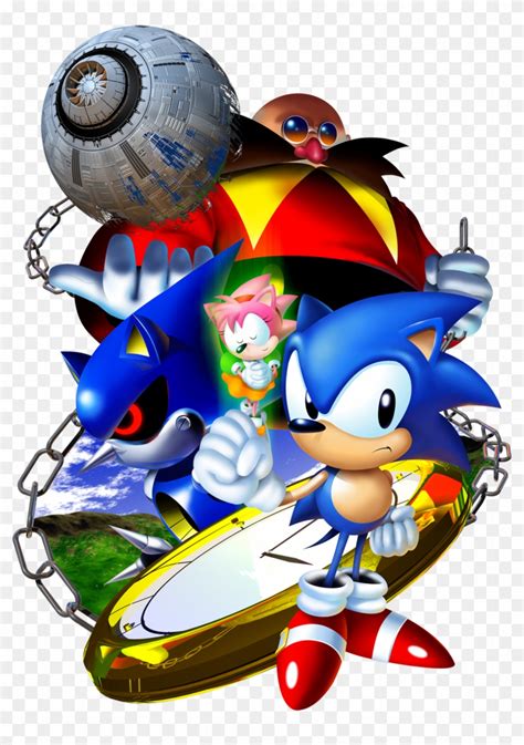 Sonic Cd Pc Clean - Sonic Cd, HD Png Download - 1176x1616(#324508 ...