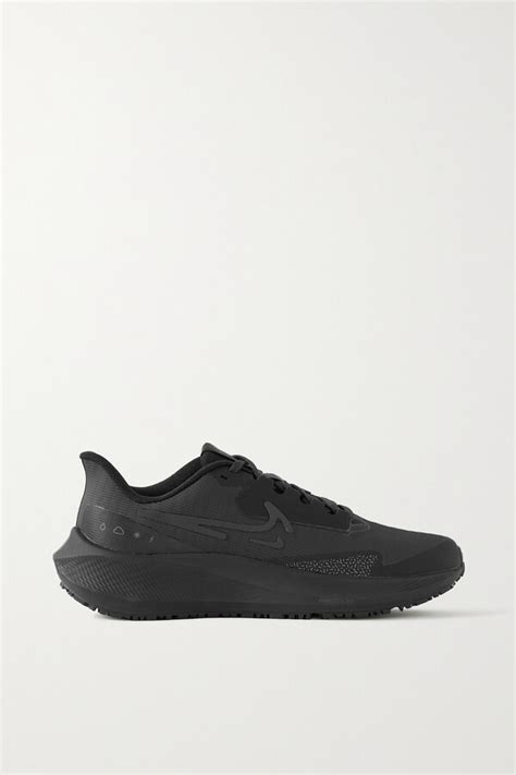 Nike Pegasus 39 Shield Neoprene And Rubber-trimmed Mesh Sneakers - Black - ShopStyle