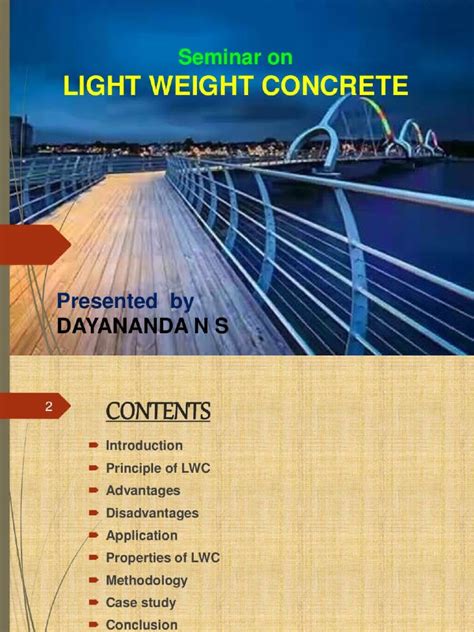 Lightweight Concrete Mix | PDF