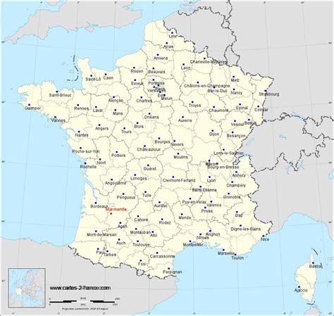 CARTE DE MARMANDE : Situation géographique et population de Marmande, code postal 47200