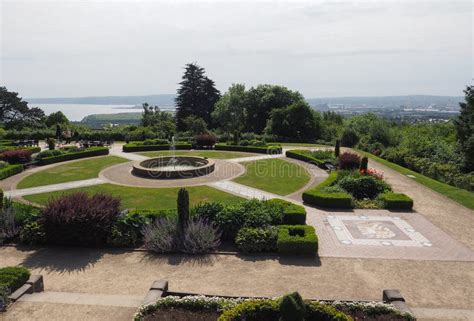 Belfast Castle Gardens on Cavehill in Belfast Stock Image - Image of ...