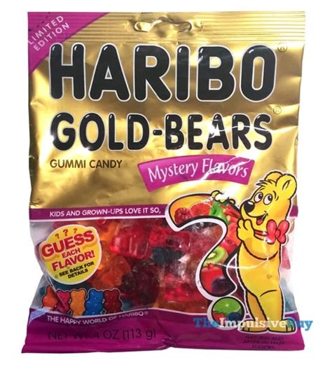 REVIEW: Limited Edition Haribo Gold-Bears Mystery Flavors - The Impulsive Buy