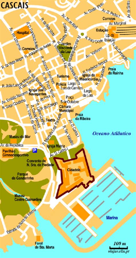 Mapas de Cascais - Portugal | MapasBlog