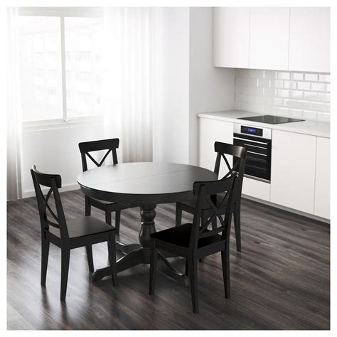 Round Extendable Dining Table Set Ikea Furniture : Buy Dining Room ...