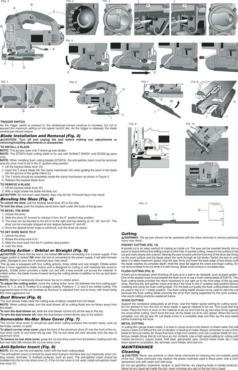 Dewalt Dw331 Instruction Manual 586831 01,DW331