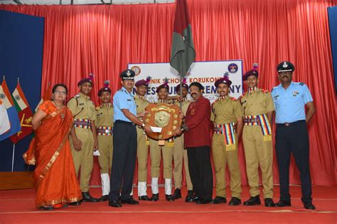 Sainik School Korukonda hosts Annual Investiture Ceremony ...