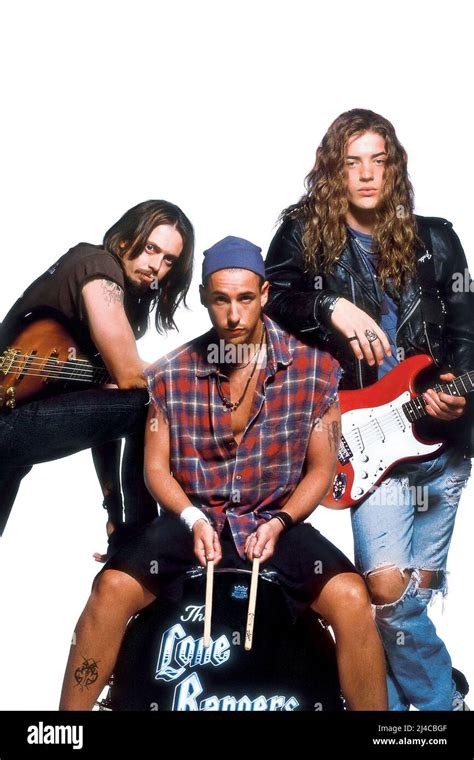 BRENDAN FRASER, ADAM SANDLER and STEVE BUSCEMI in AIRHEADS (1994), directed by MICHAEL LEHMANN ...