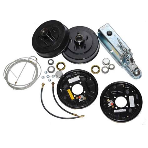 Complete Single Axle Boat Trailer Brake Kit Uni-Servo