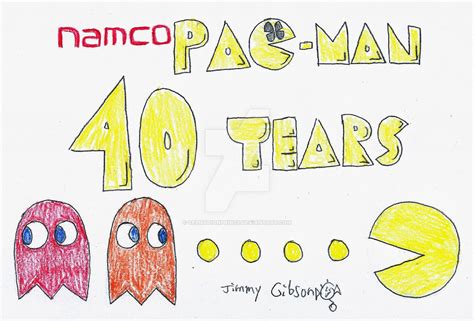 Pac-Man 40th Anniversary by CelmationPrince on DeviantArt