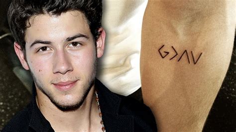 Nick Jonas Gets New Meaningful Tattoo - YouTube