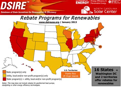 Solar Rebate Programs for Solar by State