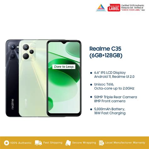 Realme C35 (6GB+128GB) Price In Malaysia & Specs - KTS