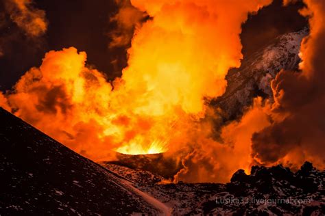 The eruption of the volcano Tolbachik in Kamchatka · Russia Travel Blog