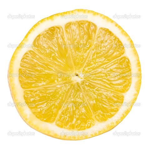 Lemon Fruit Slice Isolated — Stock Photo © radub85 #41425985