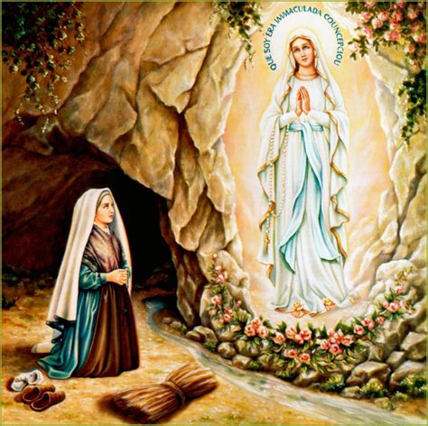 Bernadette Soubirous y las apariciones de Lourdes - laluzdemaria.com