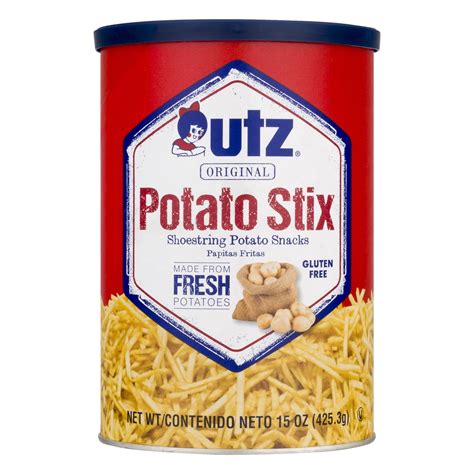 Utz Potato Stix, Original 15 oz. cannister - Walmart.com