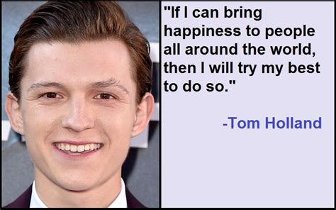 Best and Catchy Motivational Tom Holland Quotes | Holland quotes, Tom holland, Funny tom