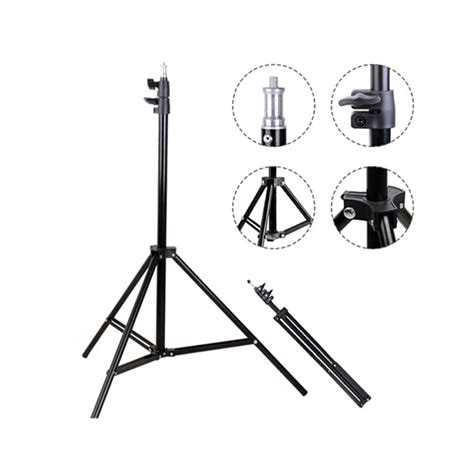 Tripod 2.1M Stand for Ring Light Photo Video Lighting Video Portrait - The Game Shop