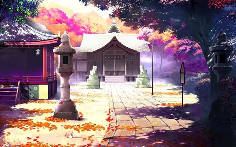 Autumn Anime Scenery Wallpapers - Wallpaper Cave