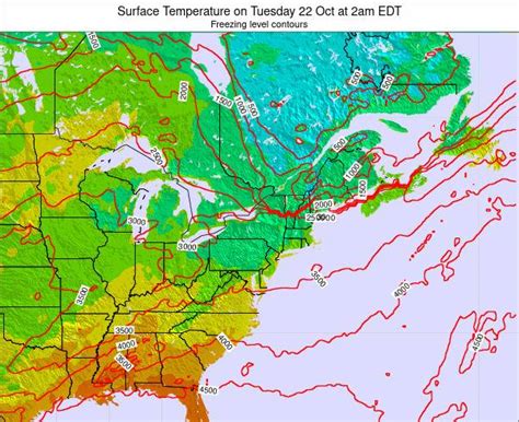 Rhode-Island Surface Temperature on Sunday 01 Aug at 2am EDT