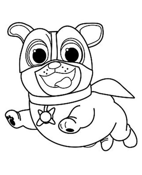 Free & Easy To Print Puppy Dog Pals Coloring Pages - Tulamama