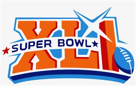 February Clipart Super Bowl - Super Bowl 2007 Logo - Free Transparent ...