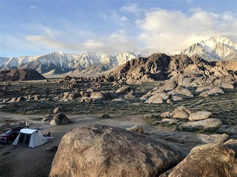 It was a chilly morning at Alabama Hills (Lone Pine CA) #camping # ...