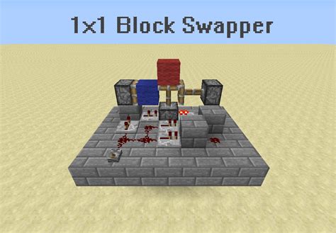 1x1 Block Swapper Minecraft Project