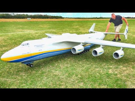 XXXL RC ANTONOV AN-225 UKRAINE 93KG SCALE MODEL AIRPLANE FLIGHT ...