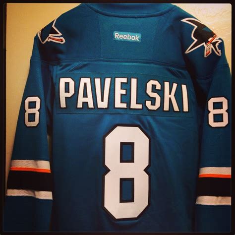 Joe Pavelski jersey. San Jose Sharks. #sjsharks #nhl | Joe pavelski ...