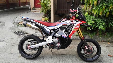 37+ Galeri Modifikasi Crf 250 Rally Supermoto Keren | Akmotir