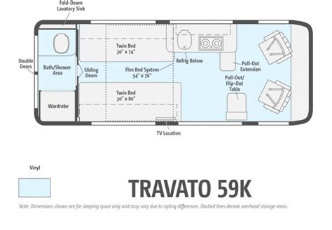 Featured Floorplan - Travato 59K - Lichtsinn RV Blog