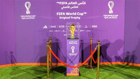 FIFA World Cup trophy arrives in Qatar