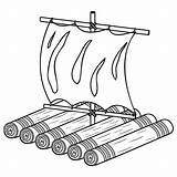 Free Raft Coloring Page  Printable Pages For Kids sketch template
