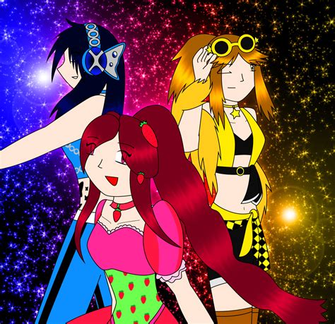 Cyan, Magenta and Yellow by Gav-Imp on DeviantArt