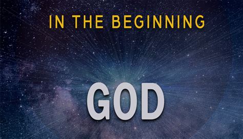 In the Beginning GOD – cValesa Bible