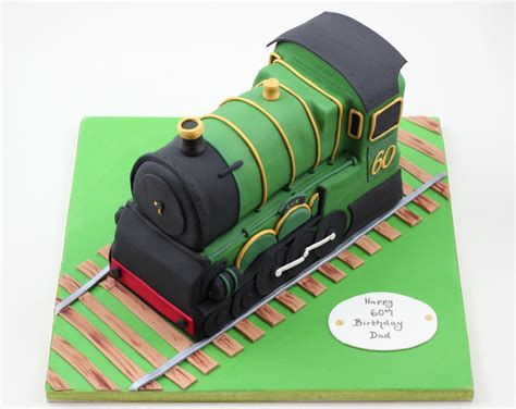 Steam Train Engine Cake - Cakey Goodness