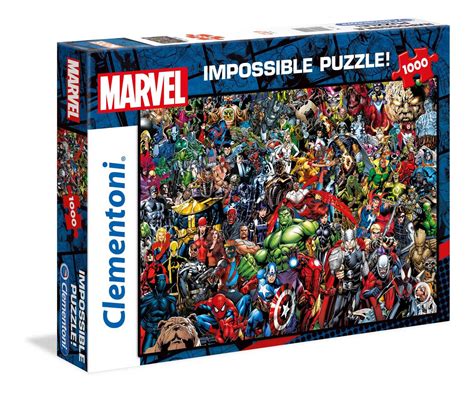 Clementoni Marvel Impossible Jigsaw Puzzle (1000 Pieces) – PDK