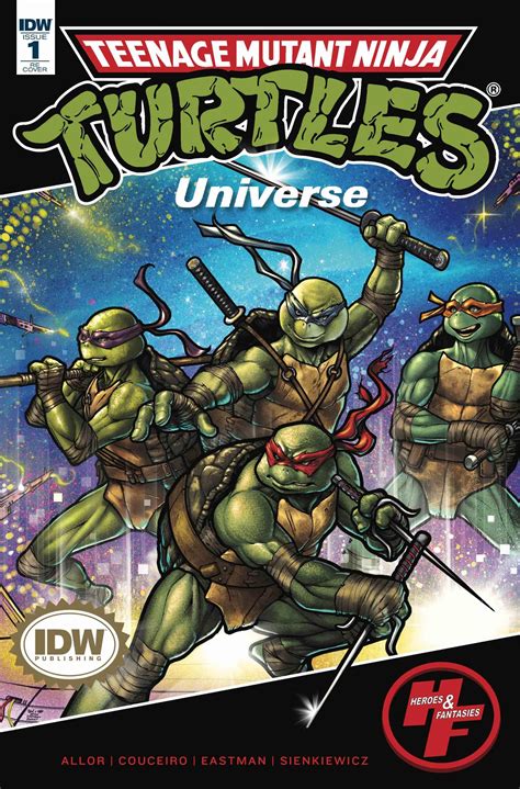 TMNT Universe #1 variant cover for Heroes & Fantasies (NES box art ...