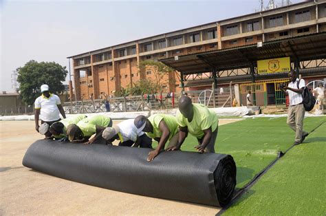 Phillip Omondi Stadium: Artificial turf installation gets underway ...