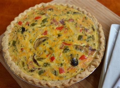 Bacon Mushroom Quiche | RecipeLion.com