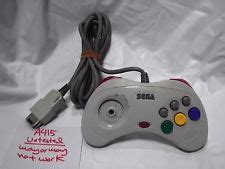 Sega Saturn White Game Pad Controller | Hottest Sega Saturn Auctions on Ebay | Auction 2241 ...