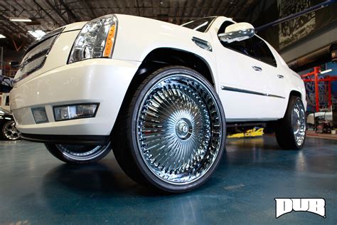 Car | Cadillac Escalade EXT on DUB Spinners Bellagio - S777 Wheels ...