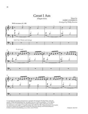 Great I AM - Downloadable Keyboard Arrangement | Lifeway