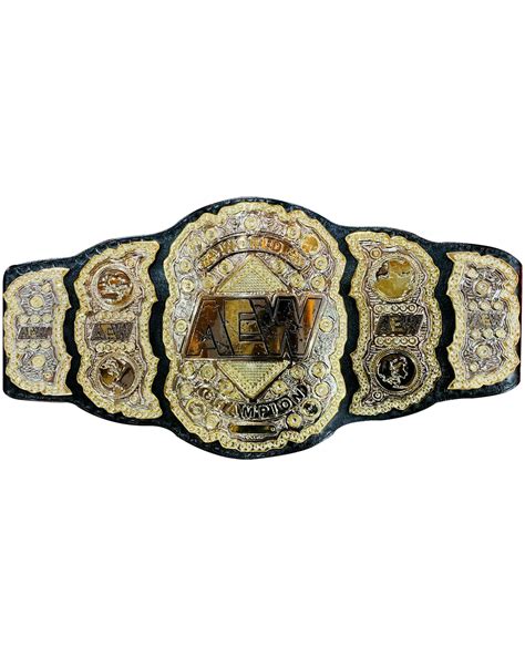 AEW World Championship Belt | Wrestling 8MM Zinc Belt